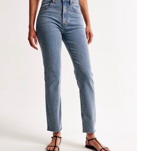 Abercrombie & Fitch The Ankle  Ultra High Rise Curve Love denim size 30/10s